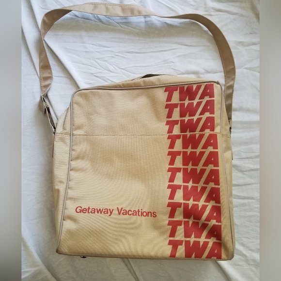 Vintage TWA airlines bag - Picture 4 of 9